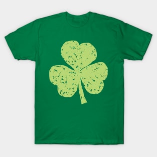 Green Crayon Shamrock for St Patricks Day T-Shirt